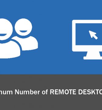 configure maximum number of remote desktop connections