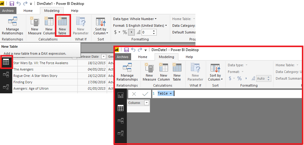 Creating Dimdate In Power Bi Dimdate Series 1 3 Aleson Itc