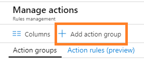 Add action group