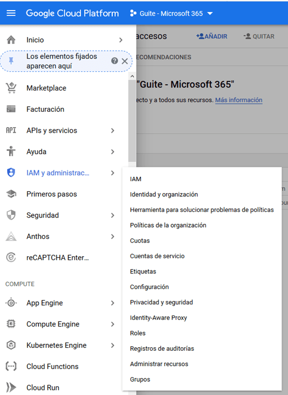 Configuración para la migración de G Suite a Microsoft 365 - Aleson ITC