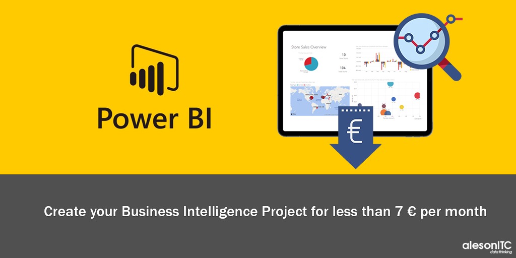 Create your BI project for less than 7 euros per month