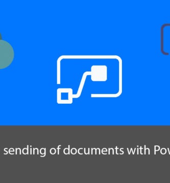 Automate the sending of documents with Power Automate