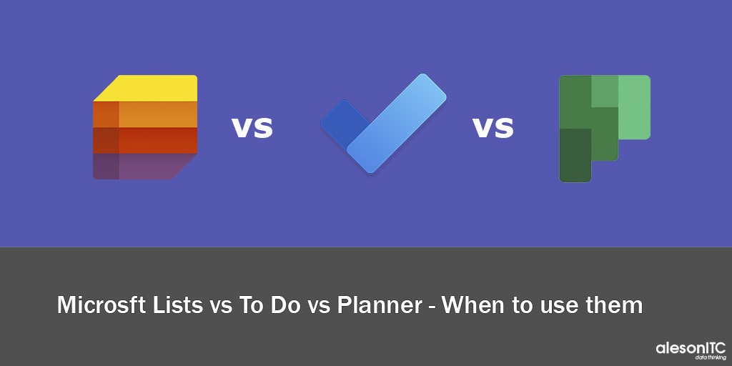 Microsoft to do vs planner loptrac