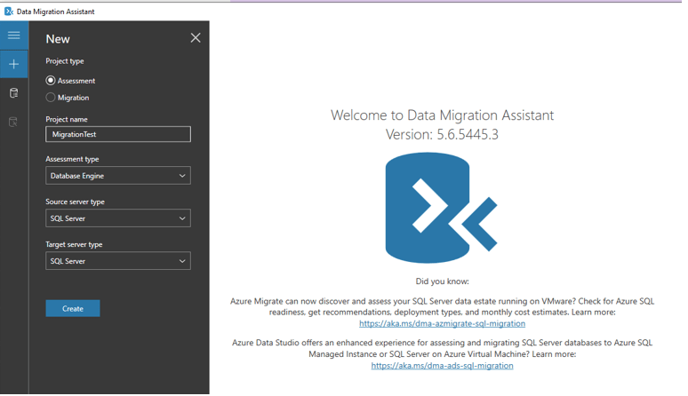 Data Migration Assistant