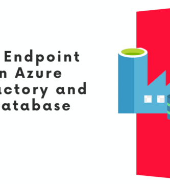 Private Endpoint between Azure Data Factory and Azure Databae