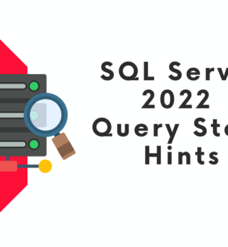 SQL Server 2022 query store hints