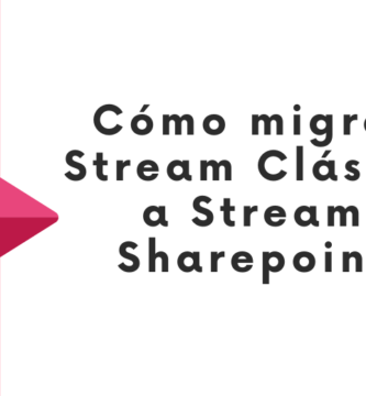 Cómo migrar Stream clasic a stream sharepoint