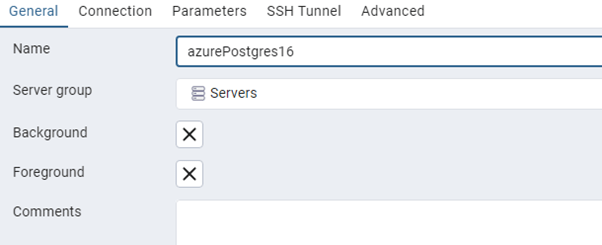 Conectando desde Pgadmin a nuestro servicio PostgreSQL Flexible en Azure